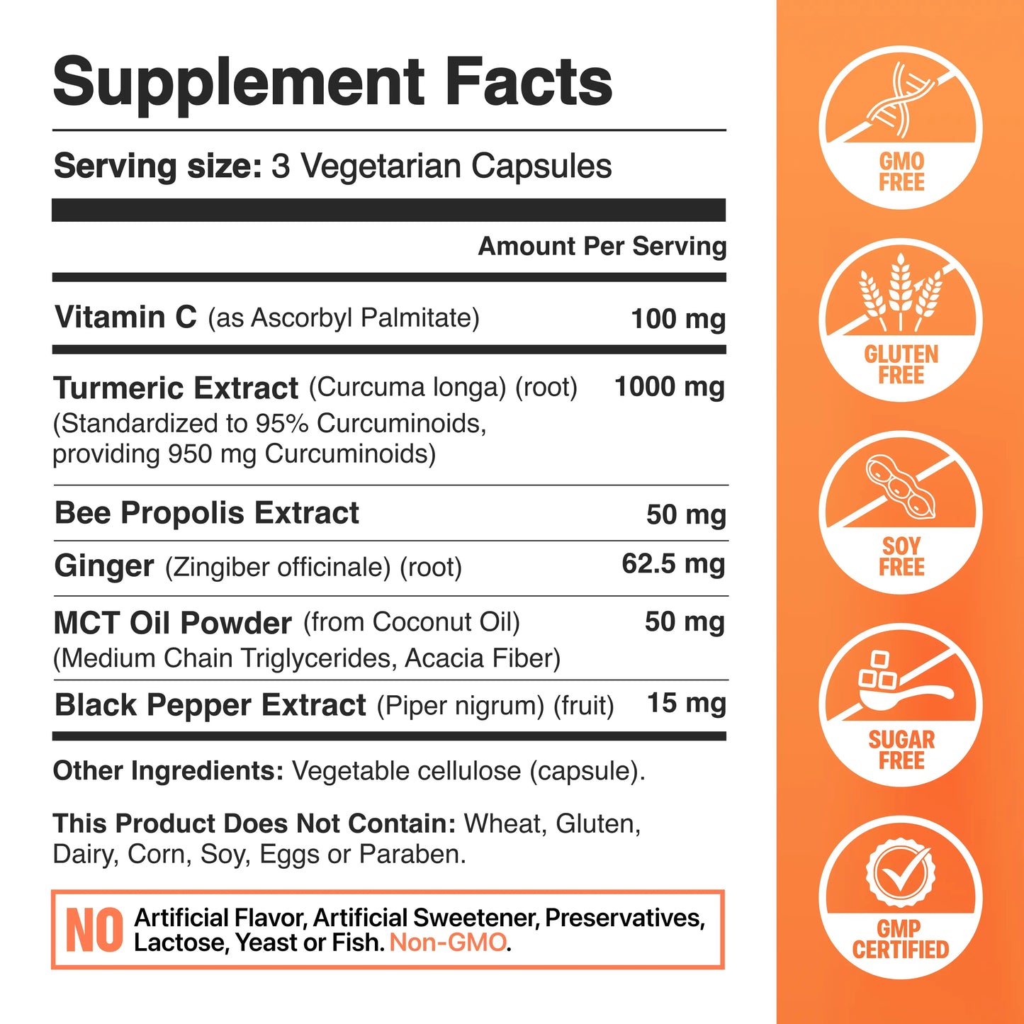 Premium Turmeric Curcumin