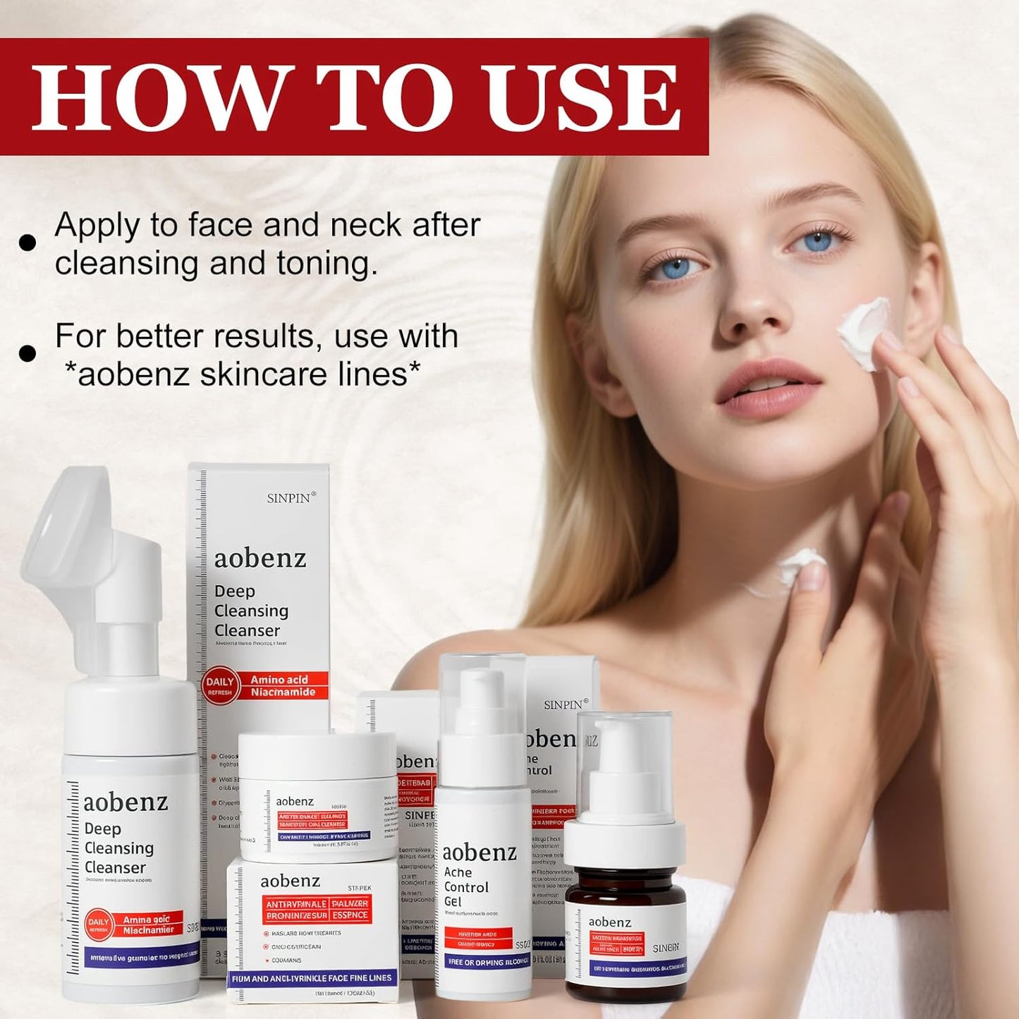 SINPIN anti Aging Moisturizer Face Cream for Women & Men - Night Cream for Face & Neck | All Skin Types | Niacinamide + Hyaluronic Acid | Firming, Tightening, anti Wrinkle, 1.76FL (1PCS)