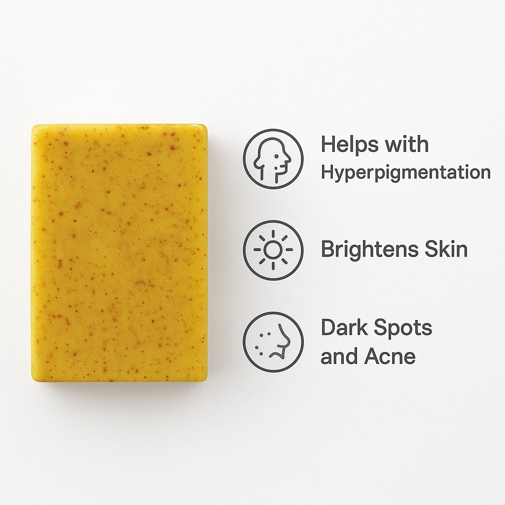 Turmeric soap
