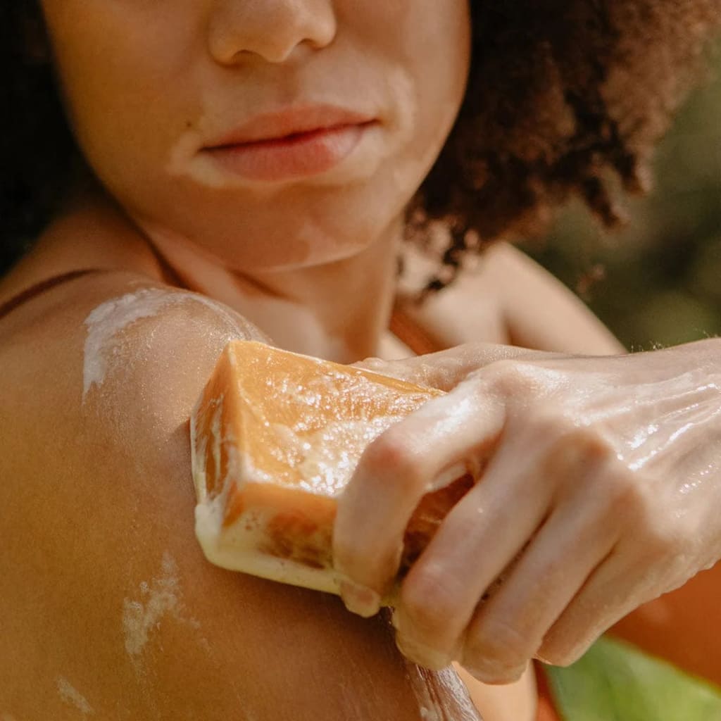Turmeric soap