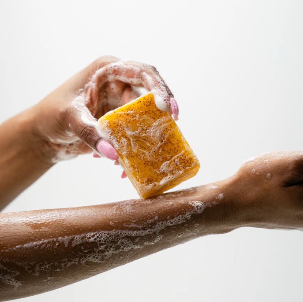 Turmeric soap