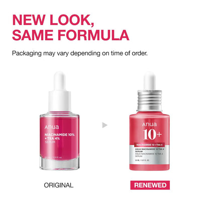 Niacinamide 10 + TXA 4 Serum, Hyaluronic Acid, Tranexamic Acid, Vitamin B12, Facial Serum for Glass Skin, Clarifying, Radiant Complexion with Natural Color, Korean Skin Care (30Ml /1.01 Fl.Oz)