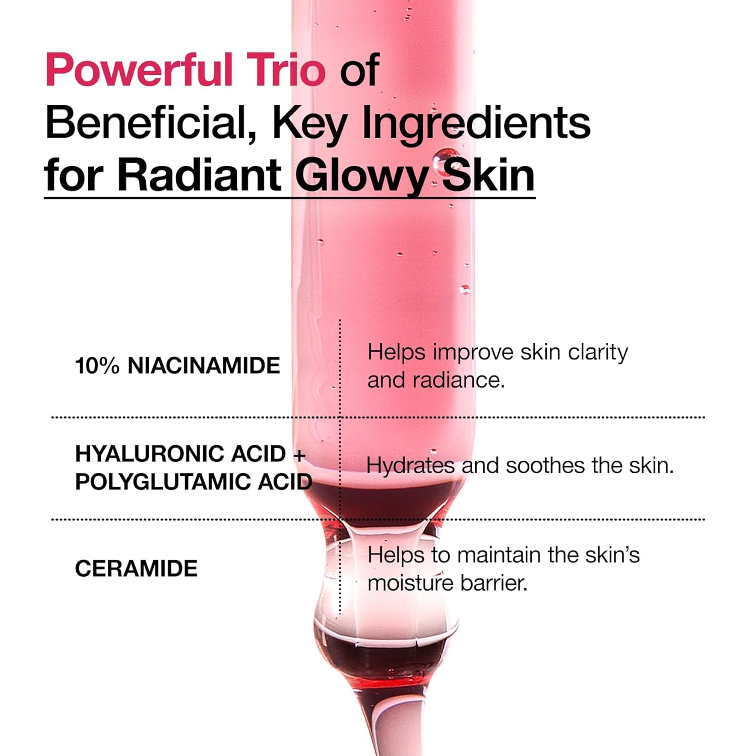 Niacinamide 10 + TXA 4 Serum, Hyaluronic Acid, Tranexamic Acid, Vitamin B12, Facial Serum for Glass Skin, Clarifying, Radiant Complexion with Natural Color, Korean Skin Care (30Ml /1.01 Fl.Oz)