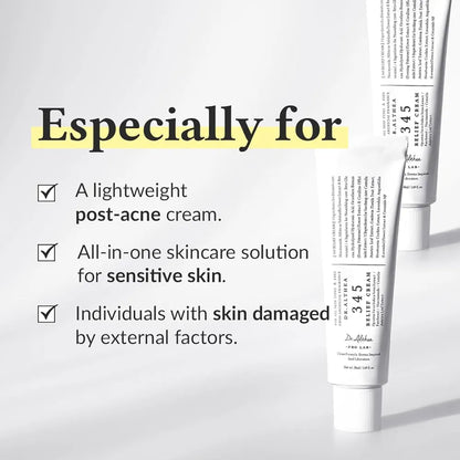 Dr.Althea 345 Relief Cream, Daily Face Moisturizer, Blemish Relief Care, Soothing Recovery & Moisture, Korean Vegan Skin Care for All Skin Types, 1.69 Fl Oz 