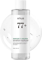 Anua Heart Leaf 77% Houttuynia Cornus Toner Close the Mouth Acne Removal Sensitive Hydrating Moisturizing 250Ml
