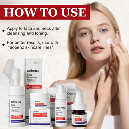 SINPIN  anti Aging Moisturizer Face Cream for Women & Men - Night Cream for Face & Neck | All Skin Types | Niacinamide + Hyaluronic Acid | Firming, Tightening, anti Wrinkle, 1.76FL (1PCS)