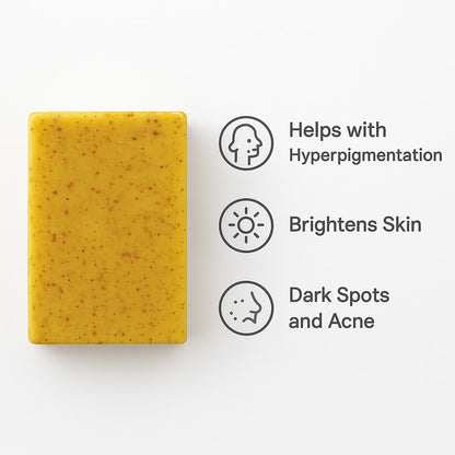 Turmeric soap