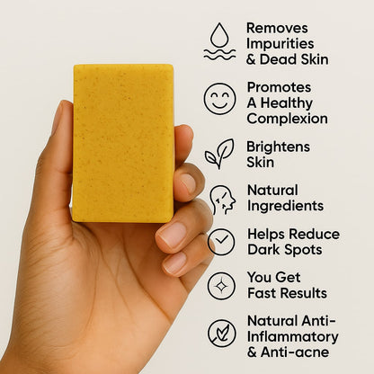 Turmeric soap